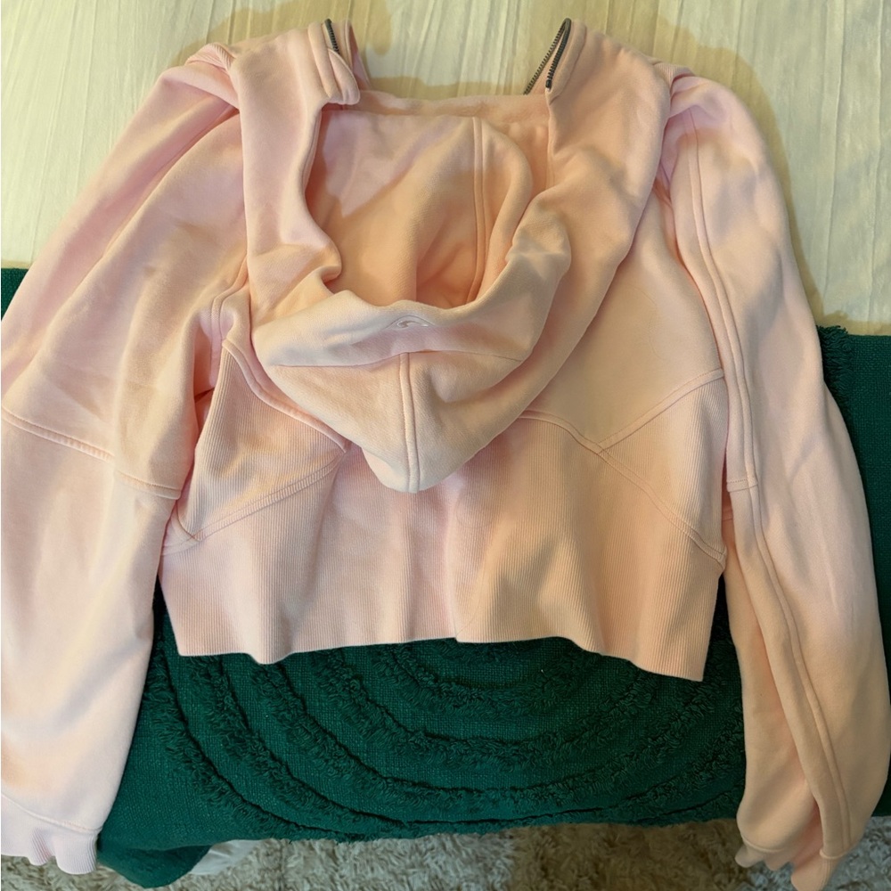 Lululemon Athletica Light Pink Half-Zip Hoodie - Picture 2 of 2